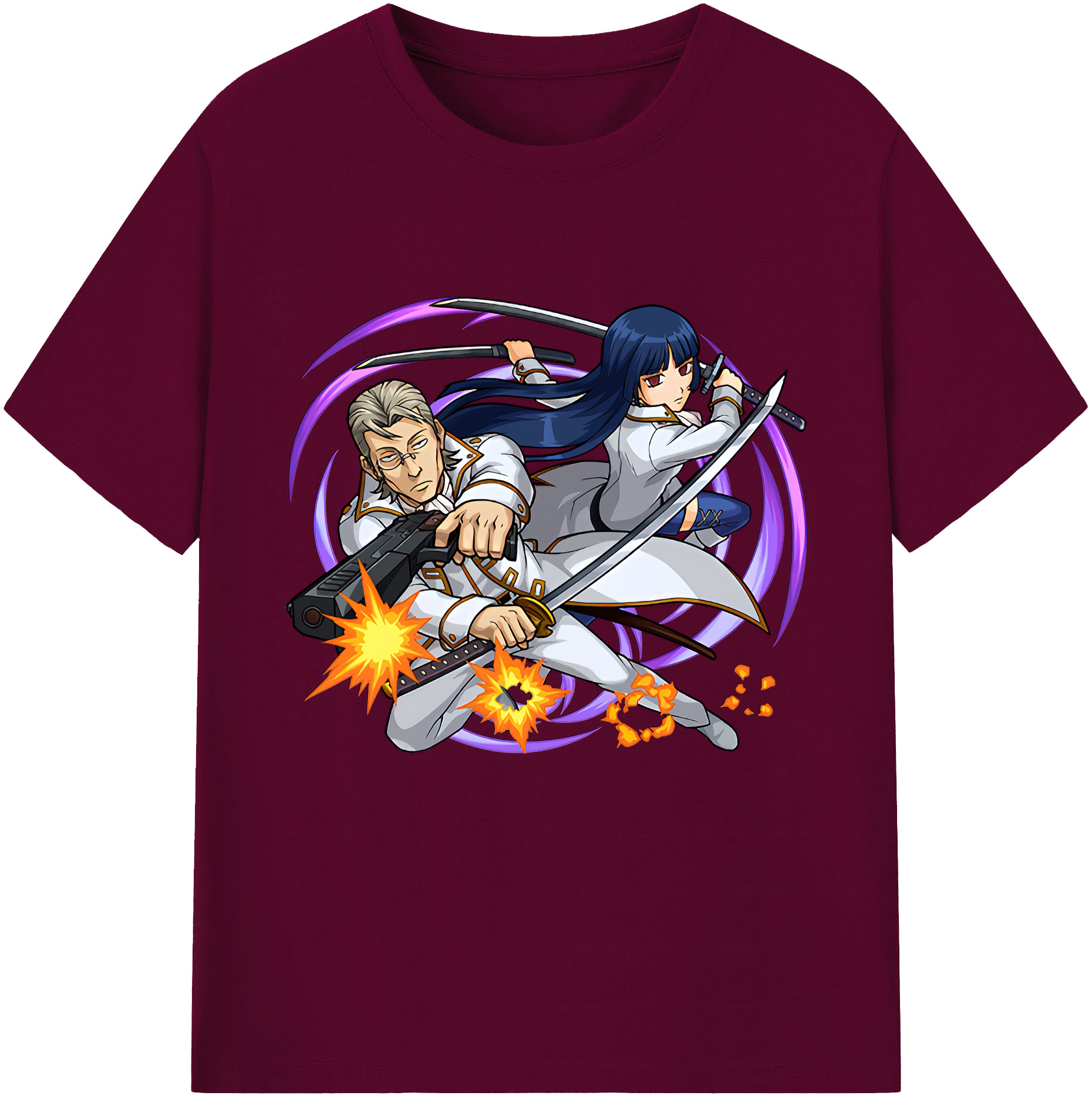 （画像用） ぎんたま 坂田銀時（さかたぎんとき） 神楽 志村新八（しむら しんぱち） GINTAMA Sakata Gintoki Kagura Shimura Shinpachi レディースカジュアルプリントTシャツ（綿100％）